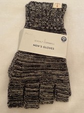 Seasalt Mens Drafting Fingerless Gloves - Maritime Mouline - BNWOT - One Size