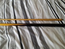 Riley Two-Piece Ash Snooker/Pool Cue Straight Good Condition NO CASE