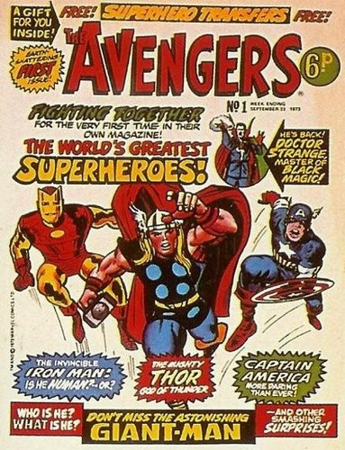 Avengers weekly comic - uk,