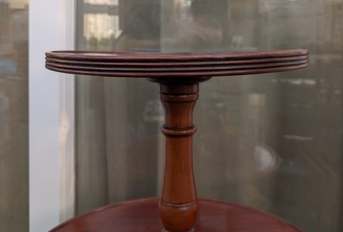 Mahogany three tier revolving - mahogany,