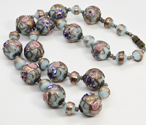 Vintage venetian necklace - vintage,