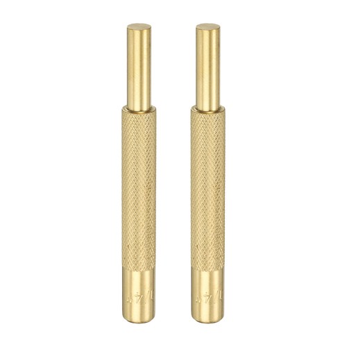 2pcs brass pin punch - 2pcs,, 1/4"