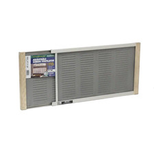 Adjustable Vented Metal Window