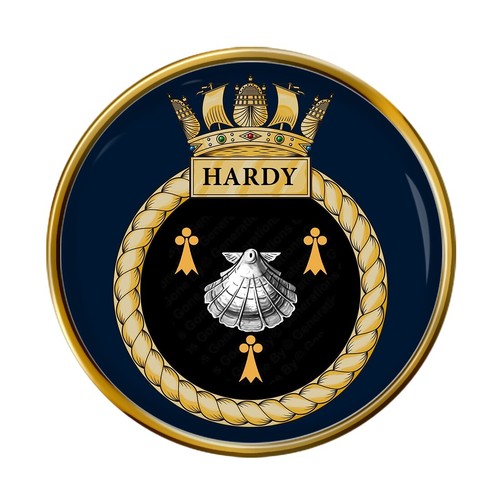 Hms hardy royal navy pin - hms,