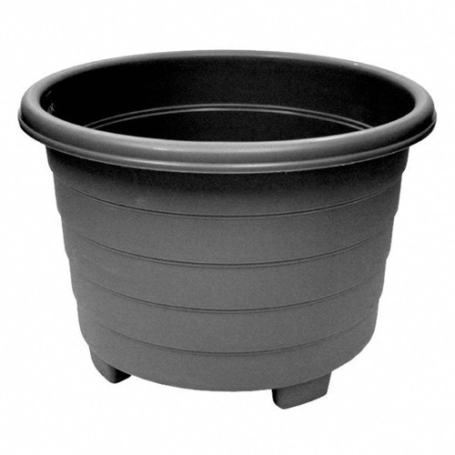 Grosvenor ebony round plastic - round,