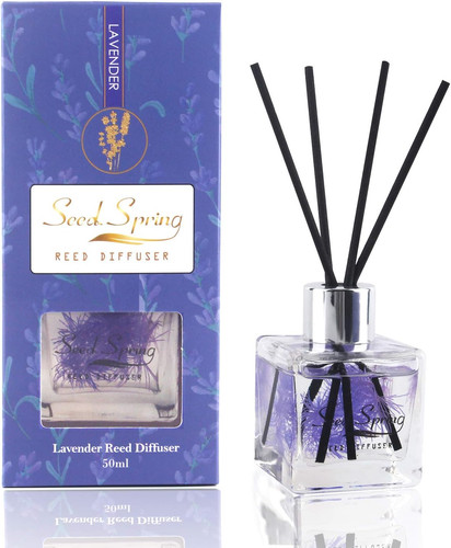 Reed diffuser set - diffuser, sticks