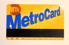 NYC Subway Metrocard (no