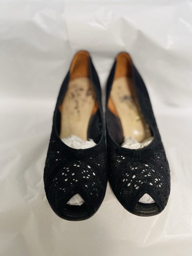 1940s heeled court - court, peep
