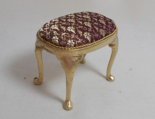 Dolls house miniature gold