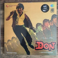 Don - LP Vinyl Record Bollywood Hindi Indian Kalyanji Anandji, Amitabh Bachchan