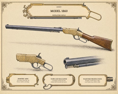 Henry model 1860 - henry,