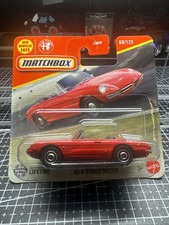 Matchbox 1-64 Alfa Romeo Duetto Spider Red 60/125 NEW For 2025 Combined P&P