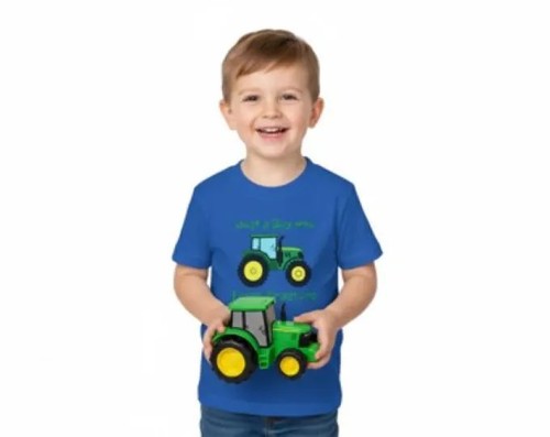 Boys tractor shirt just - tractor,