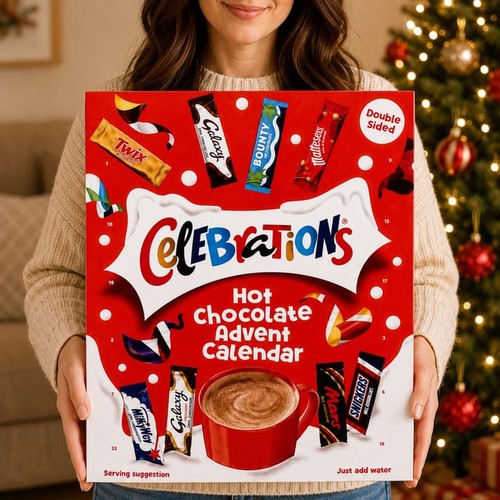 Celebrations hot chocolate - celebrations,