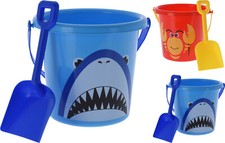 Kid's Bucket and Spade Seaside Beach Bucket Garden Sand Pit Toy Summer Holiday