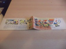 NODDY double STRIP CARTOON BOOK old vintage enid blyton beek 1950s TRICKY TEDDY