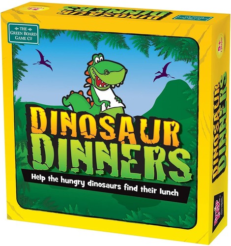Dinosaur dinners green board - green,