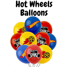 12pcs Hot Wheels Balloons