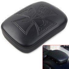 Fit Harley Bobber Sportster Rear Fender Passenger Pillion Pad Seat 8 Suction Cup