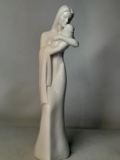 Coalport Moments Figurine MY TREASURE Mother & Baby 9.8" Tall White Bone China