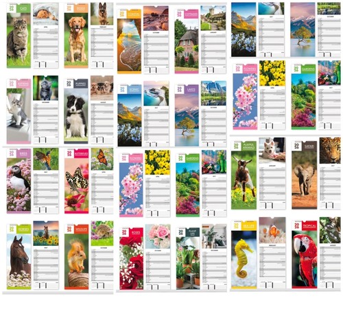 2026 slim calendar - slim,