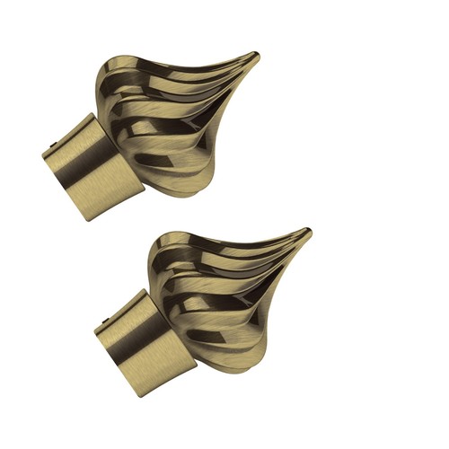 Curtain pole finials - curtain, swish