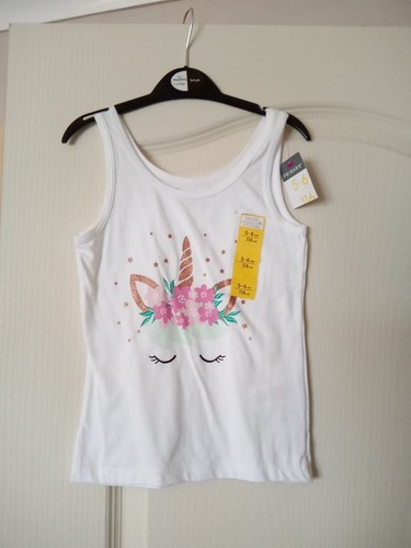 Girls new unicorn sleeveless - girls,