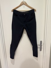 Men’s Navy Samshield Full Seat Breeches Uk 32 Waist Rrp 200