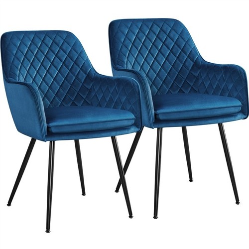 Set dining chairs velvet - set, 2