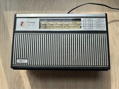 Rare retro fidelity rad - fidelity,