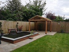 Wooden hot tub - hot,