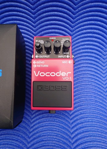 Boss vocoder vocal pedal - boss,