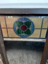 Old Lead Stained Glass Flower