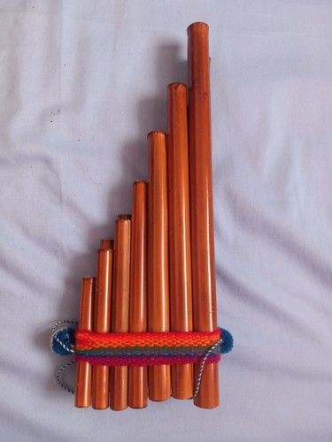 Bamboo pan pipes - pan, flute