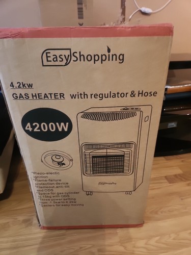 Portable gas heatar 2kw - heatar, 4.2kw