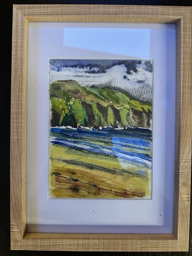 Original watercolour and - watercolour, mix