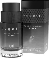 Bugatti Dynamic Move Black 100ml Eau De Toilette GENUINE & NEW