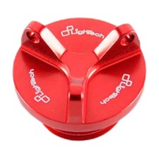 Oil cap M20x1.5 Lightech red