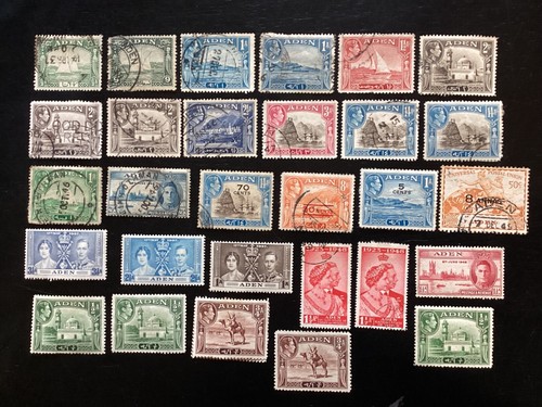 Aden 1939 gvi dhows lot - 1939,