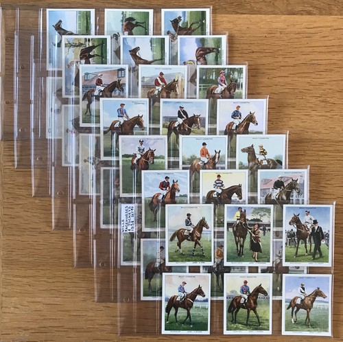 O wills racehorses - w.d, &