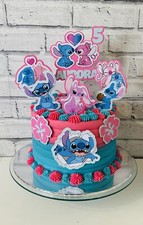 Angel And Stitch Cake Topper