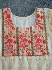 Pakistani Designer Kurta Bonanza Satrangi Original Khaadi Maira B