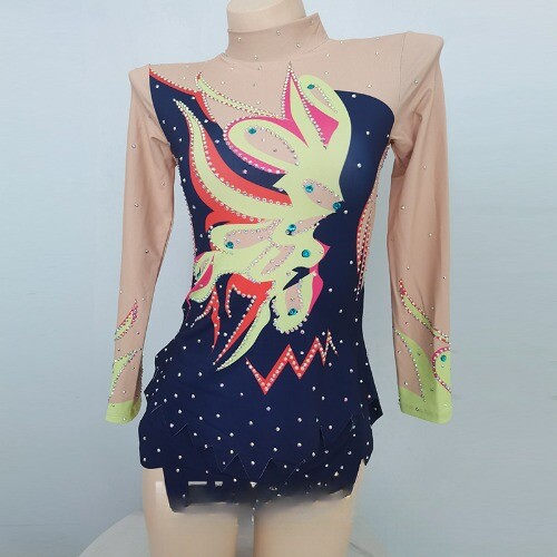 Rhythmic gymnastics leotard - gymnastics,