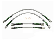 SCIROCCO MK1 MK2 GTI GTX 16V STAINLESS STEEL BRAIDED BRAKE LINES HOSES PIPES UE