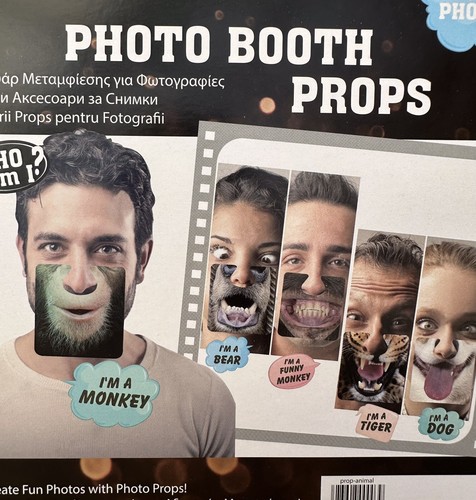 Photo booth props animal - booth,