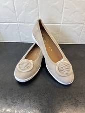 GABOR PAULA BEIGE SUEDE SHOES