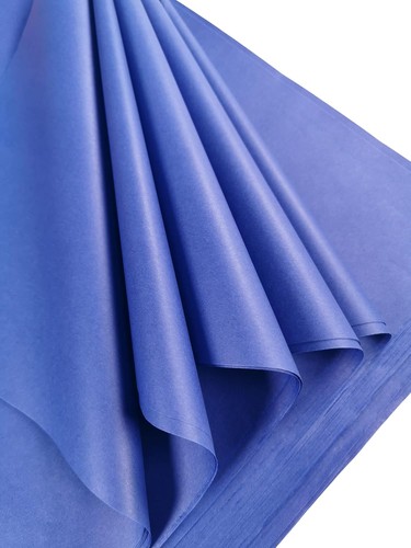 Blue tissue paper large - blue,
