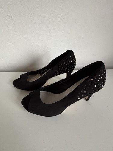 Monsoon black suede and - monsoon,