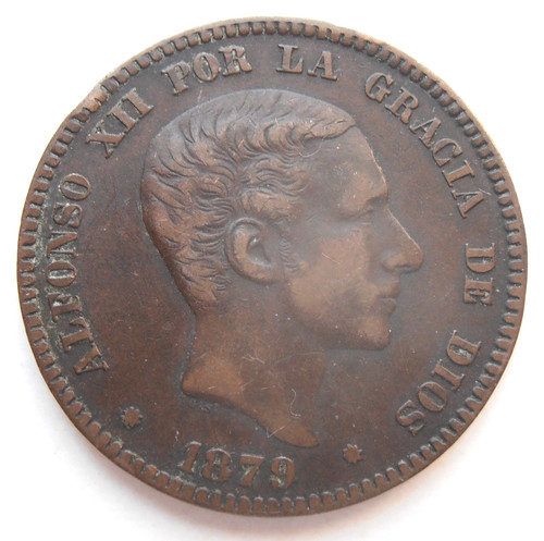 1879 spain centimos - 1879,