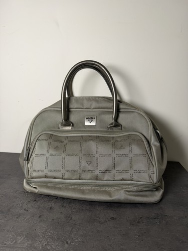 Antler grey nylon travel bag - grey,